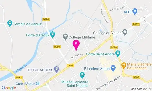 Localisation Rodrigue Thomas