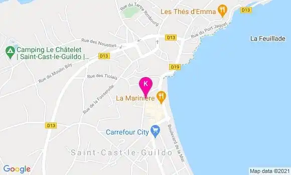 Localisation Aurore Treguy