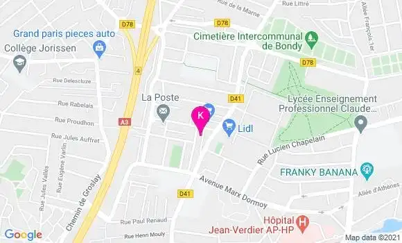 Localisation Laetitia Negredo