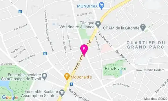 Localisation Jehan Merland De Chaille