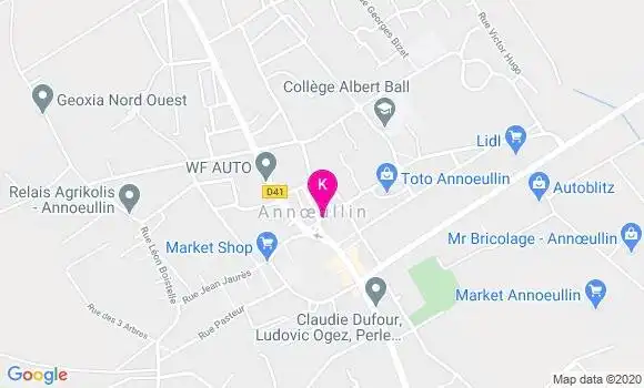 Localisation Caroline Ragues