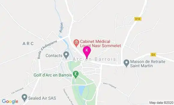 Localisation Michel Mondesert