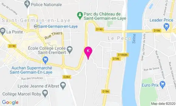 Localisation Philippe Lepretre
