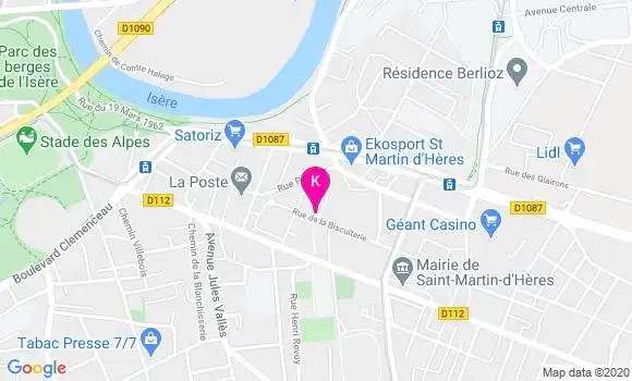 Localisation Laurent Lalliot
