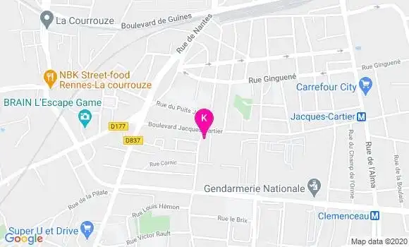 Localisation Francoise Guivarc
