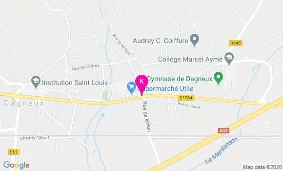 Localisation Laurie Chulio