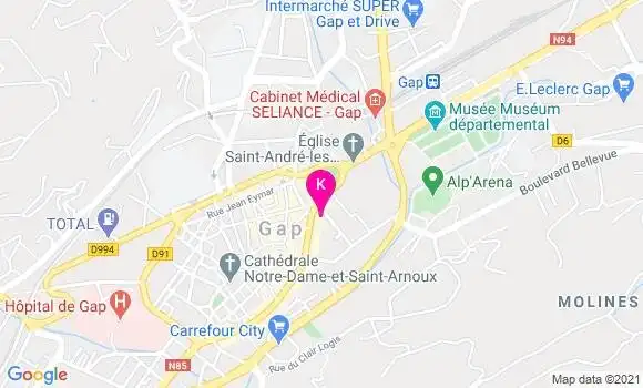 Localisation Pauline Leboul