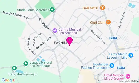 Localisation Valentin Chaudron