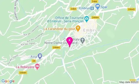 Localisation Pierre Marie Linas