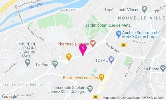 Localisation Gladys Benini