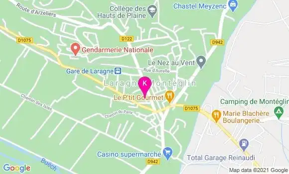 Localisation Sabine Pinet