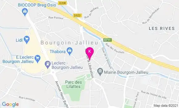 Localisation Frederic Batard