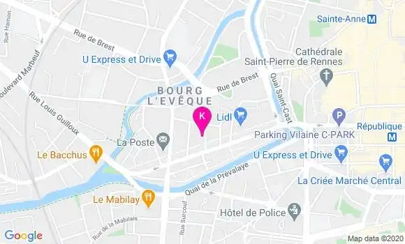 Localisation Frederic Thebault