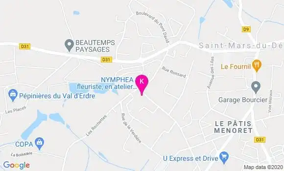 Localisation Pauline Galon