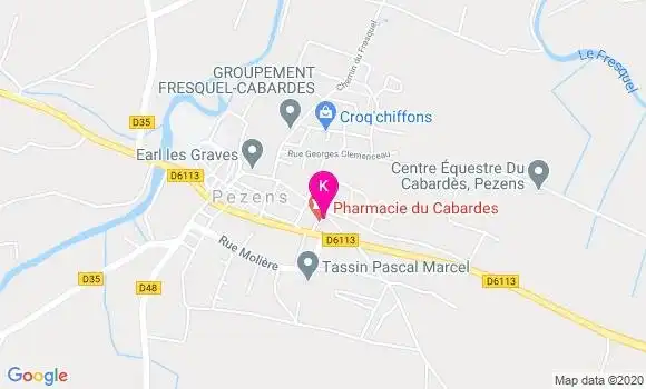 Localisation Guillaume Chotard