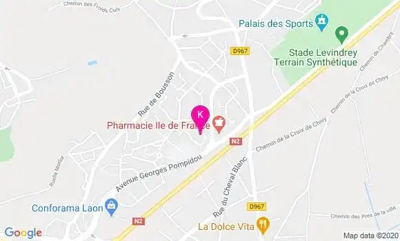 Localisation Bertrand Cervi