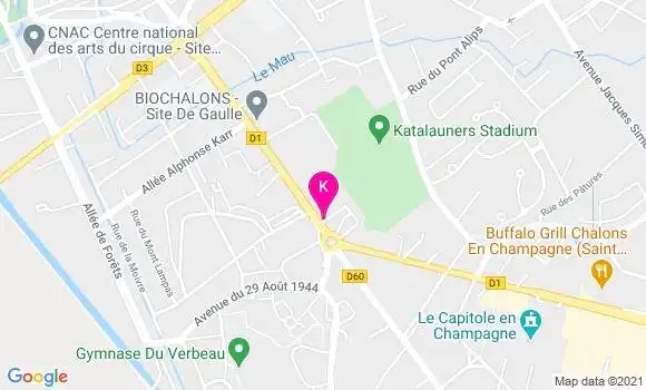 Localisation Jean Louis Pietrement