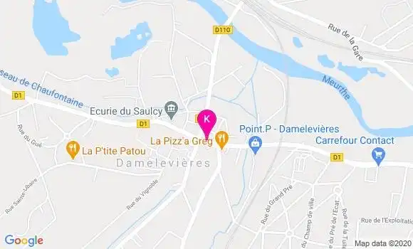 Localisation Alexandre Maillard