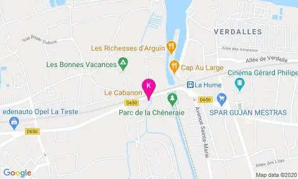 Localisation Caroline Marquet
