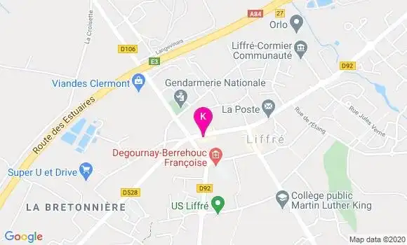 Localisation Chloe Bruneau