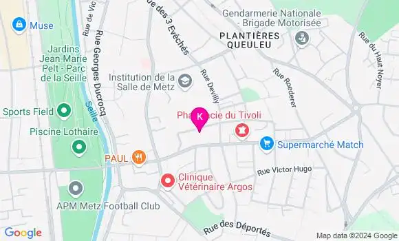 Localisation Mathilde Jullion