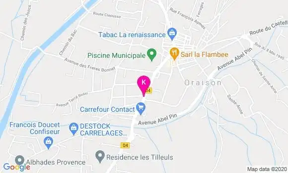 Localisation Carine Deforges