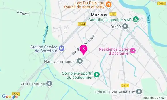 Localisation Pascale Canavy