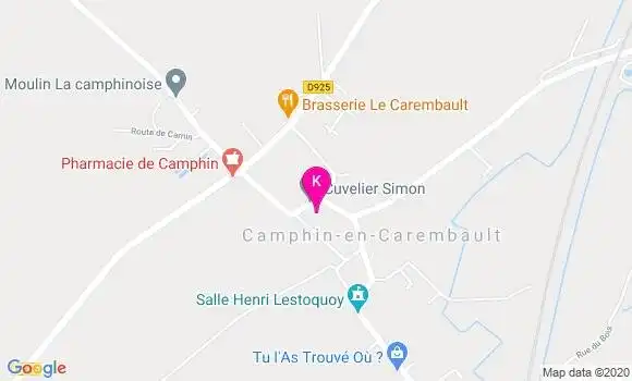 Localisation Sandrine Allindre
