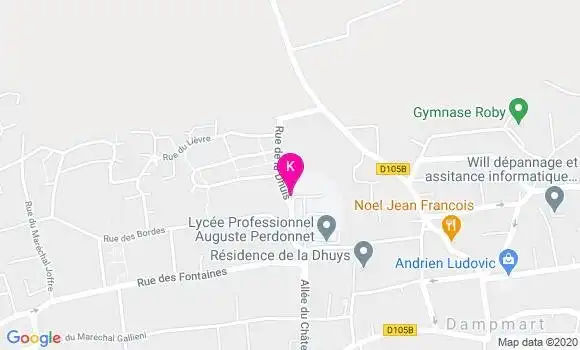 Localisation Guillaume Gauthier