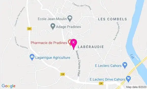 Localisation Estelle Desangles