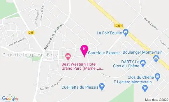 Localisation Xavier Marchal