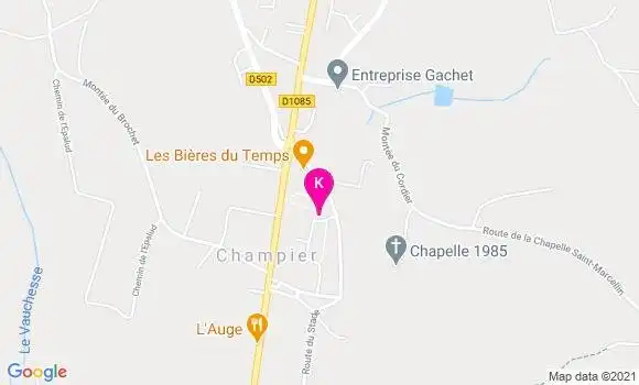 Localisation Bernard Bouyoud