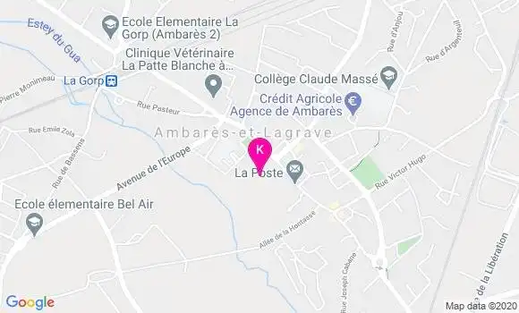 Localisation Florence Thevenon