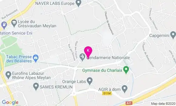 Localisation Georges Coeur