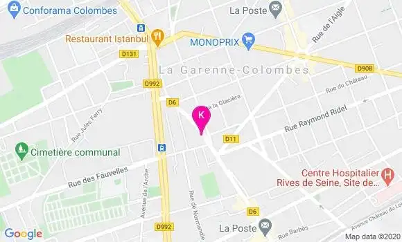 Localisation Charlotte Borveau
