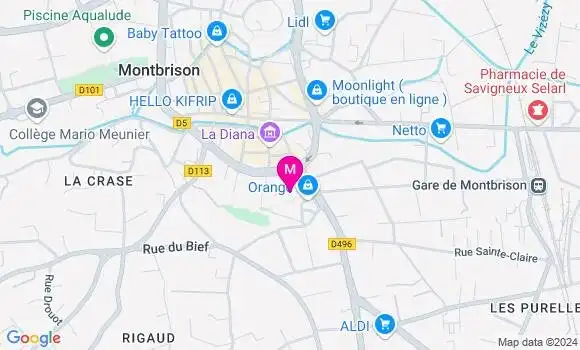 Localisation Corentin Crouzet