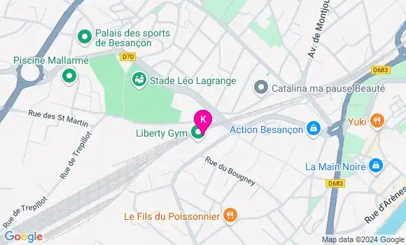 Localisation Juliette Vantard