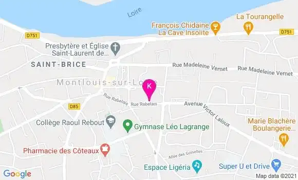 Localisation Nicolas Couteau