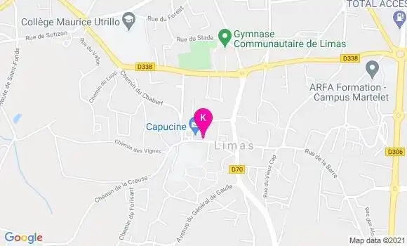 Localisation Elodie Besson