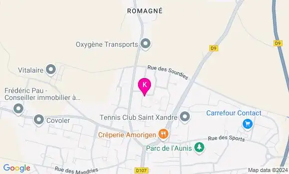 Localisation Ludivine Ferchaud