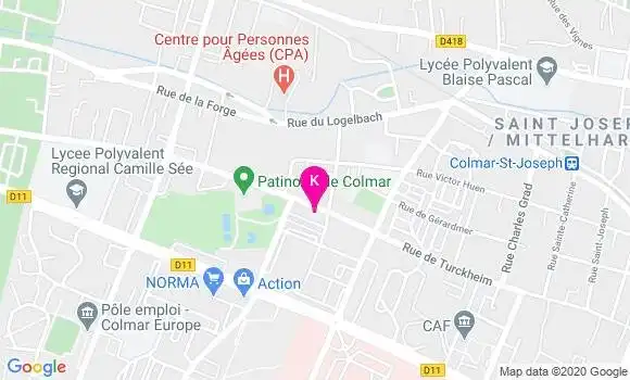 Localisation Maxime Dontenvill