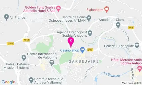 Localisation Claire Rolin