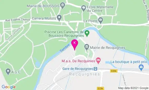 Localisation Yves Temperman