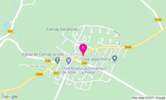 Localisation Caroline Lespour