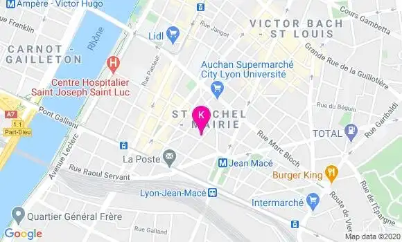 Localisation Jean Marc Larue