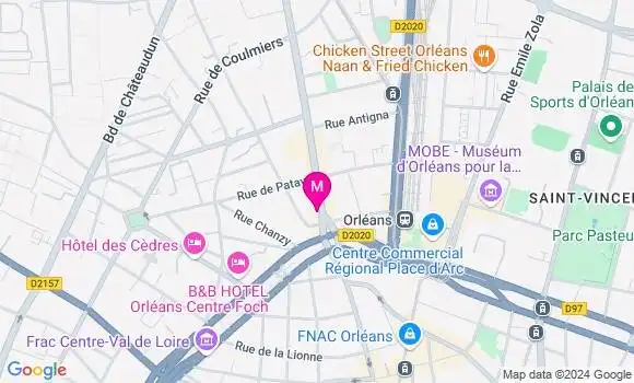 Localisation Quentin Bourgade