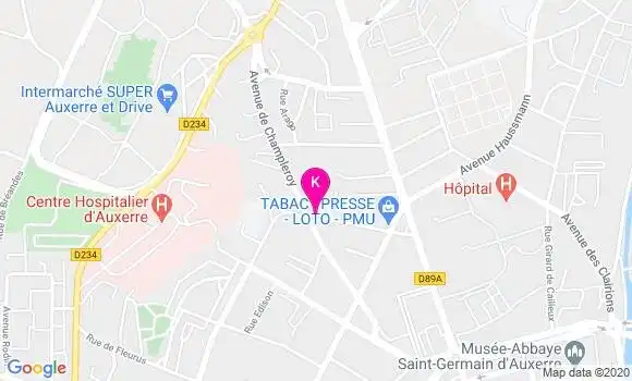 Localisation Thibault Bellu