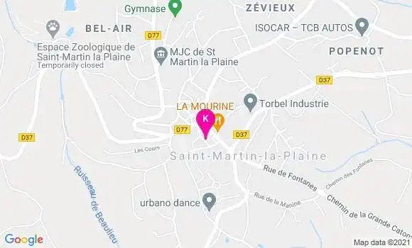 Localisation Philippe Aiglin