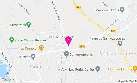 Localisation Caroline Michalak Maille