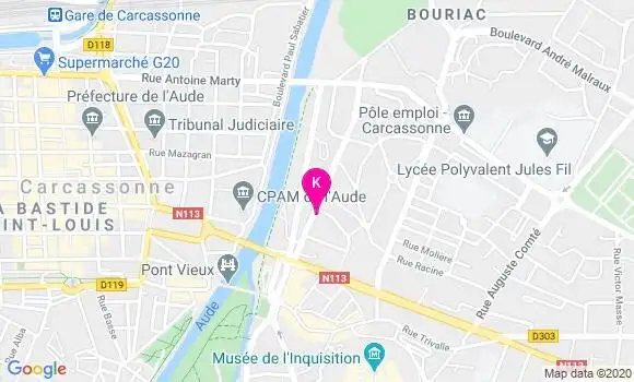 Localisation Philippe Sicre
